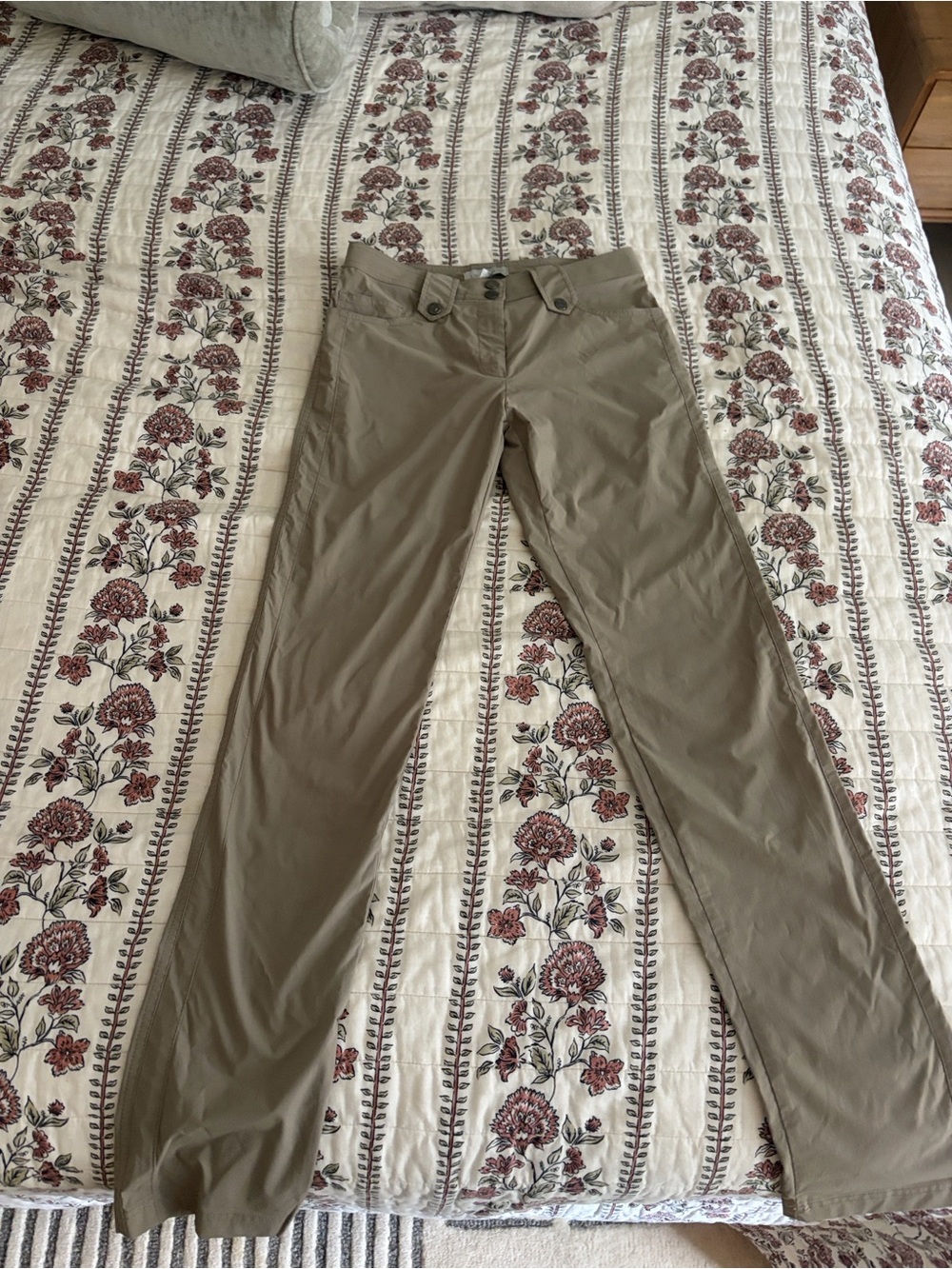 Anatomie Straight-Leg Travel Pants in Taupe